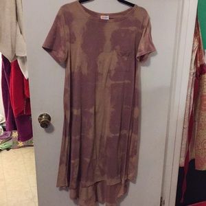Lularoe Carly tie dye